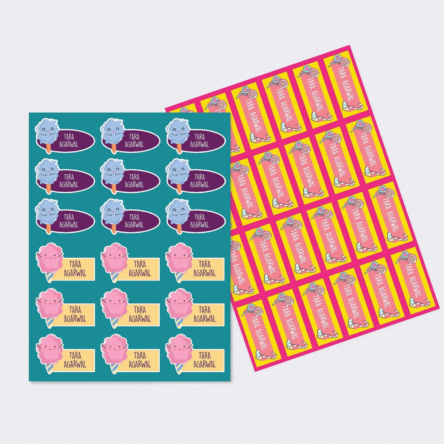 Sticker Sheet - Set of 2 - A4 Size