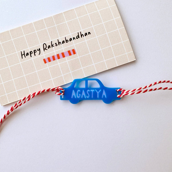 Personalised Name Rakhi | CAR
