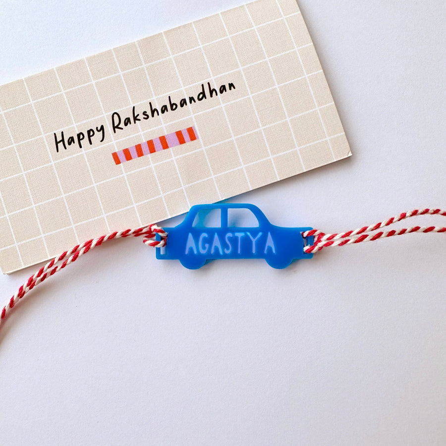 Personalised Name Rakhi | CAR