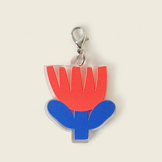 Charms Flower Keychains