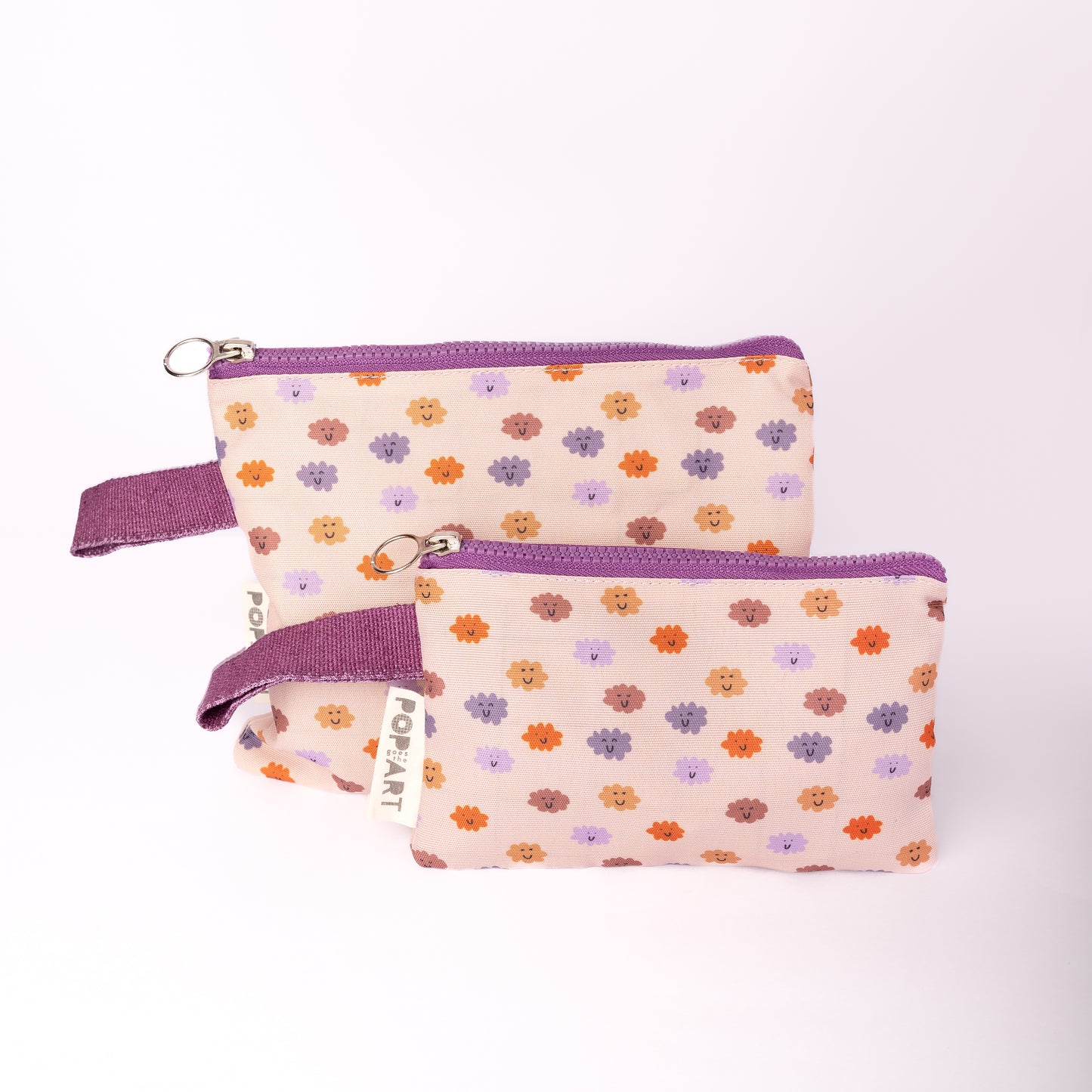 Pair of Pouches | Clouds
