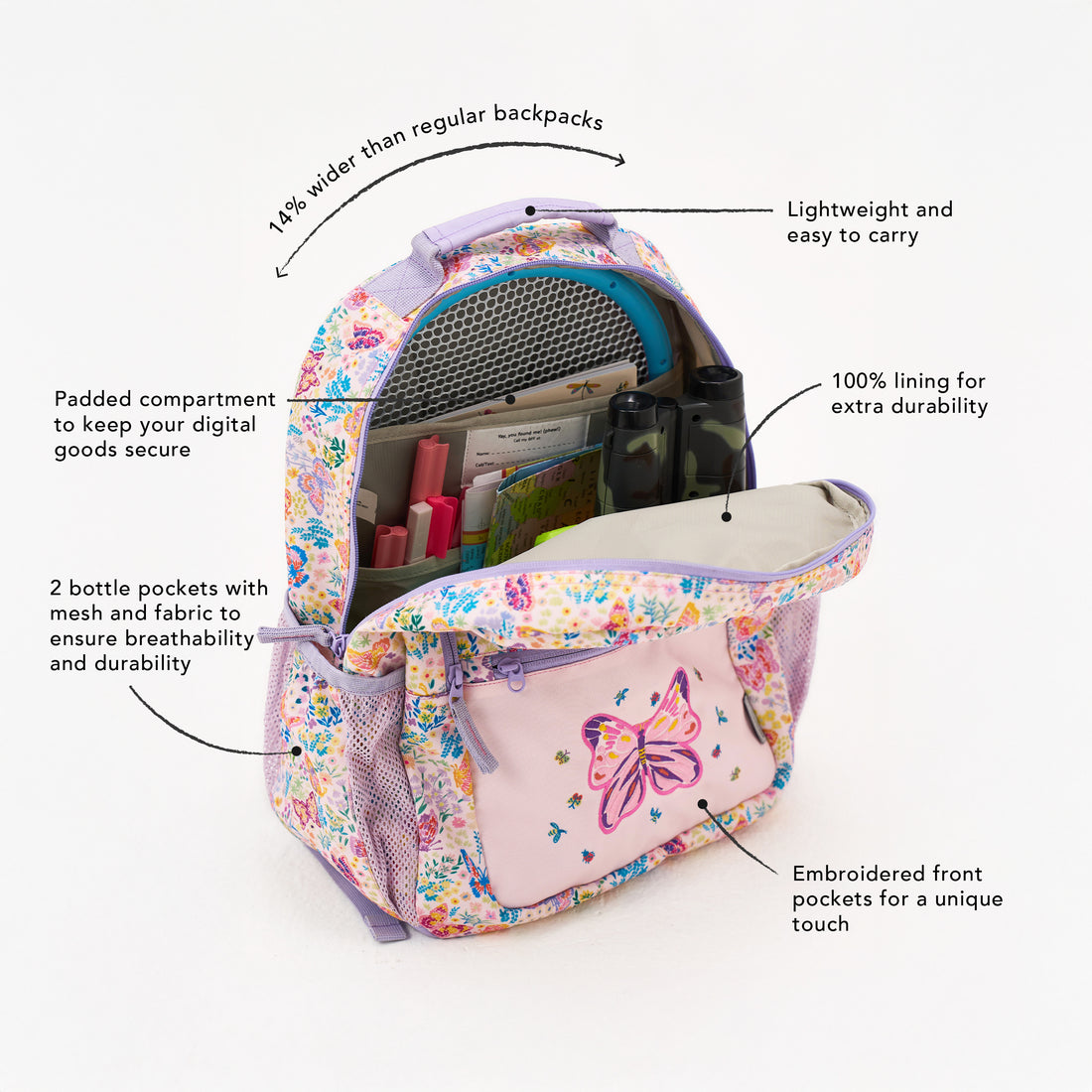 Cocoon for a Fairy Bagpack Medium
