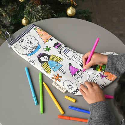Crafty Project | Colour in Your Stocking