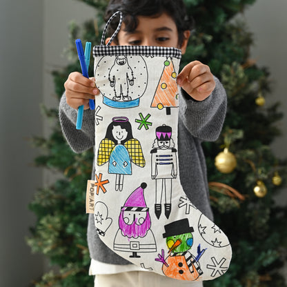 Crafty Project | Colour in Your Stocking