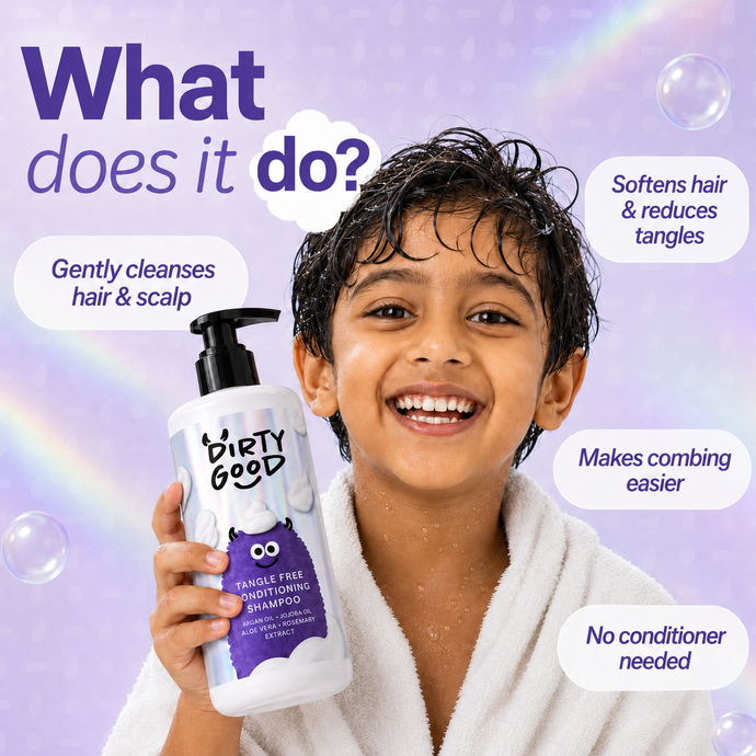 Conditioning Shampoo | Detangling Hair Wash for Kids