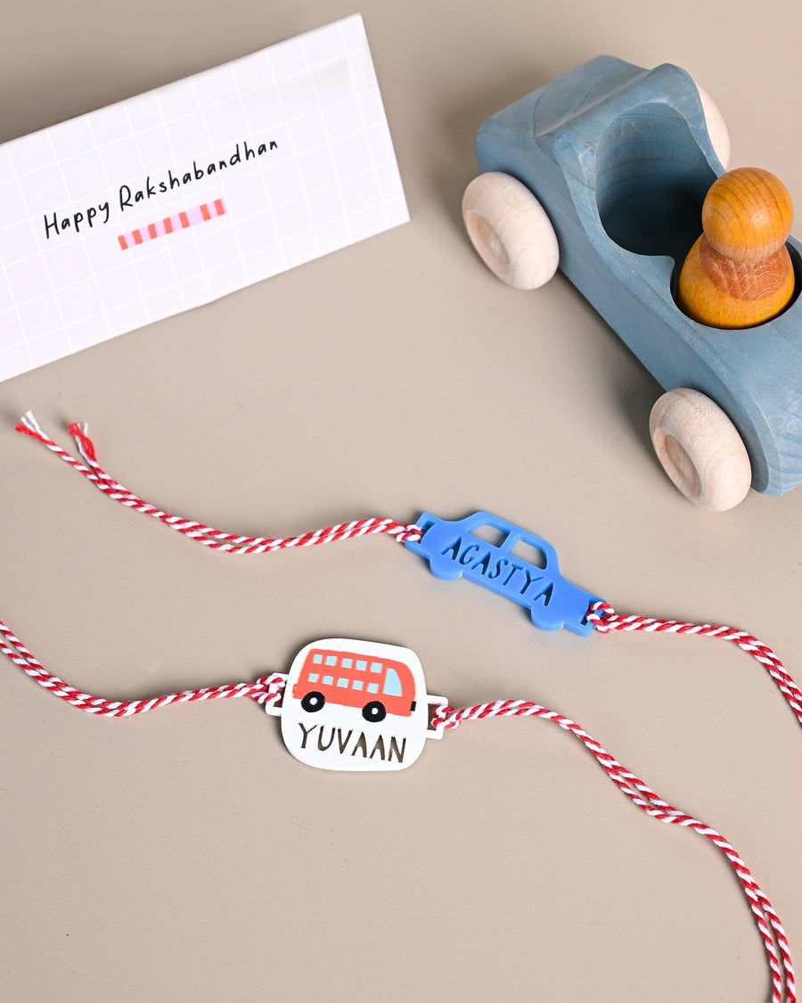 Personalised Name Rakhi | CAR