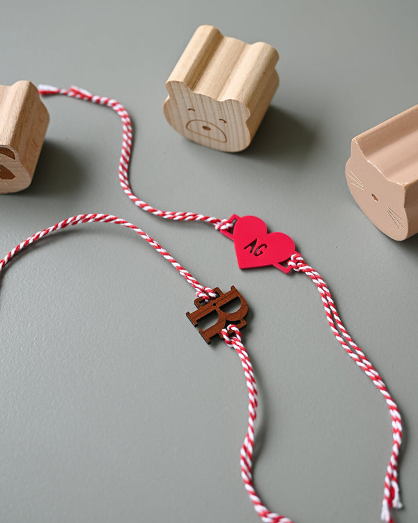Personalised Name Rakhi | HEART