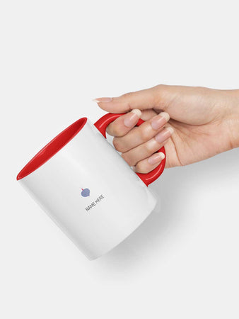 BKC Festive Christmas - Coffee Mugs Red