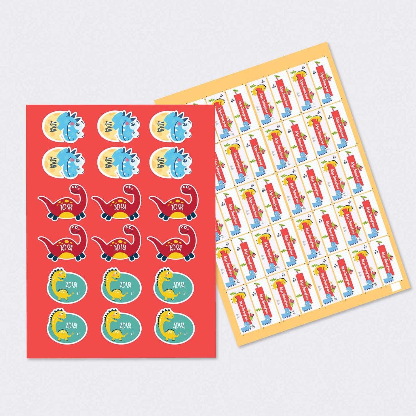 Sticker Sheet - Set of 2 - A4 Size