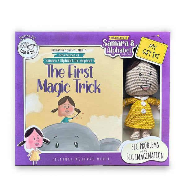 Adventures of Samara and Alphabet the elephant (My Gift Set) (Doll Set)