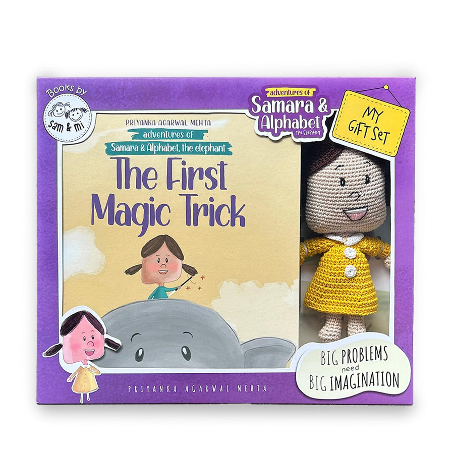 Adventures of Samara and Alphabet the elephant (My Gift Set) (Doll Set)