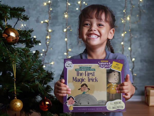 Adventures of Samara and Alphabet the elephant (My Gift Set) (Doll Set)