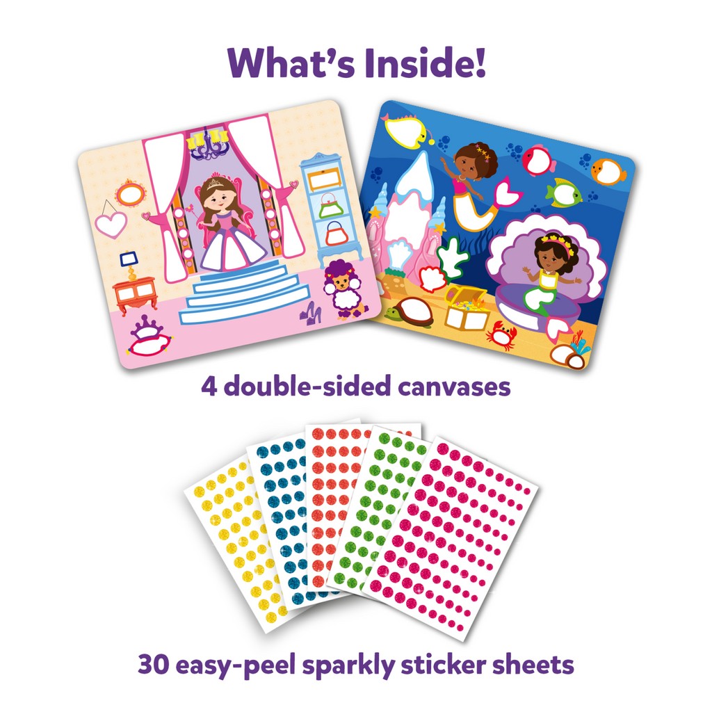 Dot it - Sparkle Edition Unicorns and Princesses