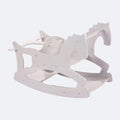 SWEN wooden Rocking Horse, High Chair and Table and Chair 3in1 set ETHAN
