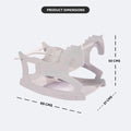 SWEN wooden Rocking Horse, High Chair and Table and Chair 3in1 set ETHAN