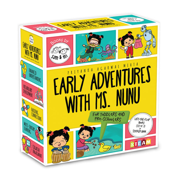 Early Adventures with Ms. Nunu Series (Set of 4)