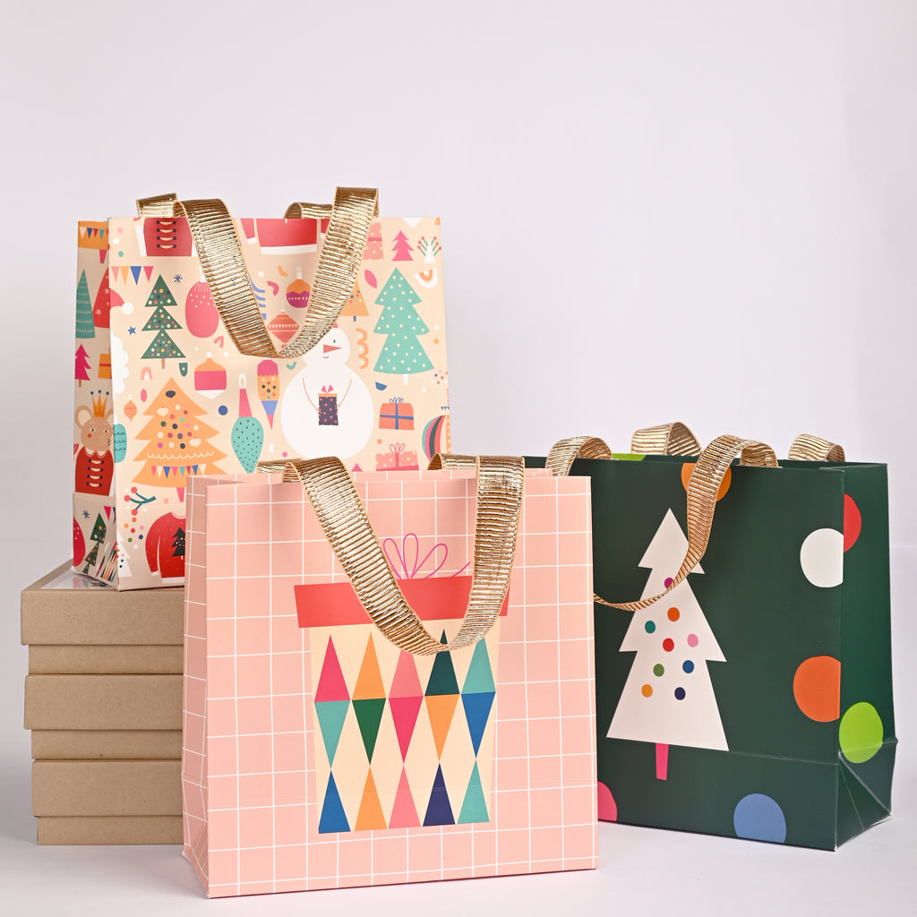 Gift Bags | Festive Fun (Pack of 6 Bags)