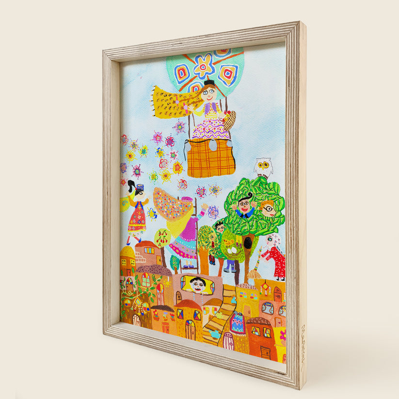 FLAUNT - Magnetic Picture Frame - A4 (Grey)