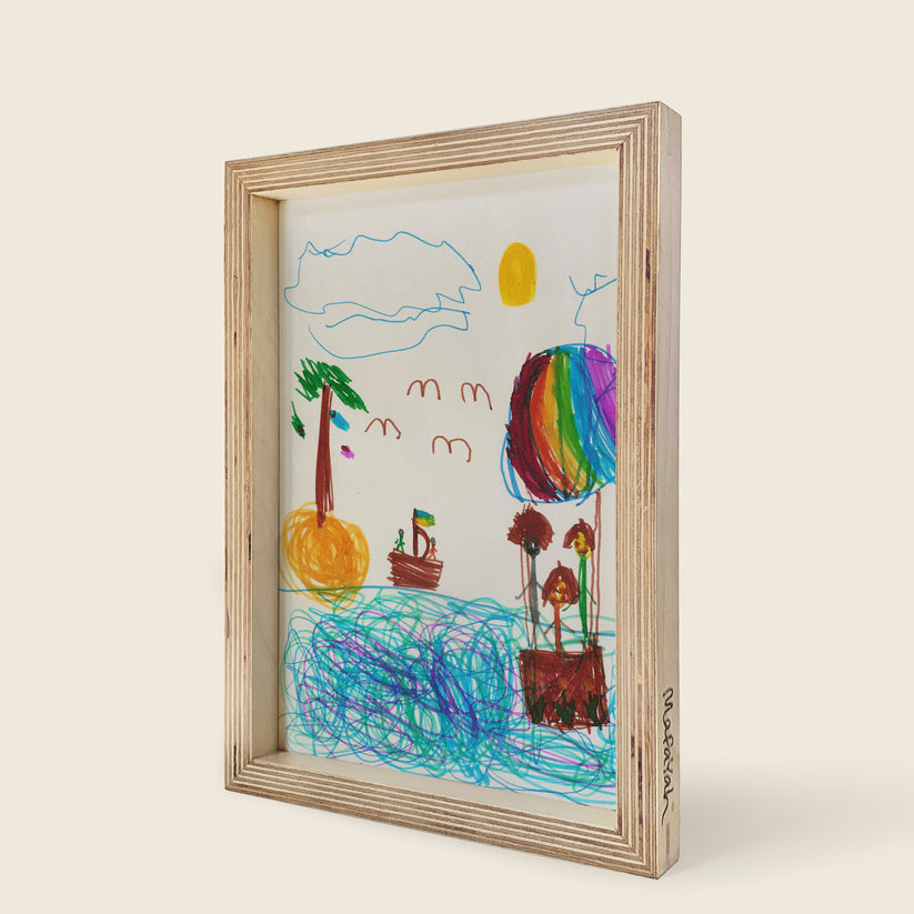 FLAUNT - Magnetic Picture Frame - A4 (Grey)