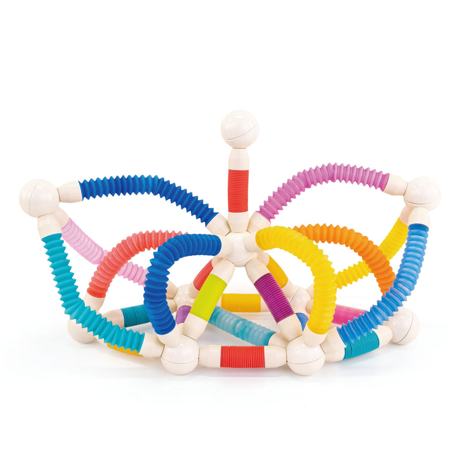 FlexiMag - Flexible Telescopic Magnetic Construction Set (36 Pcs)-Construction-Open Ended-Toycra