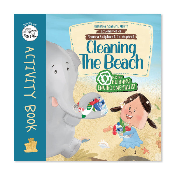 Adventures of Samara and Alphabet - Cleaning the Beach - Activity Book