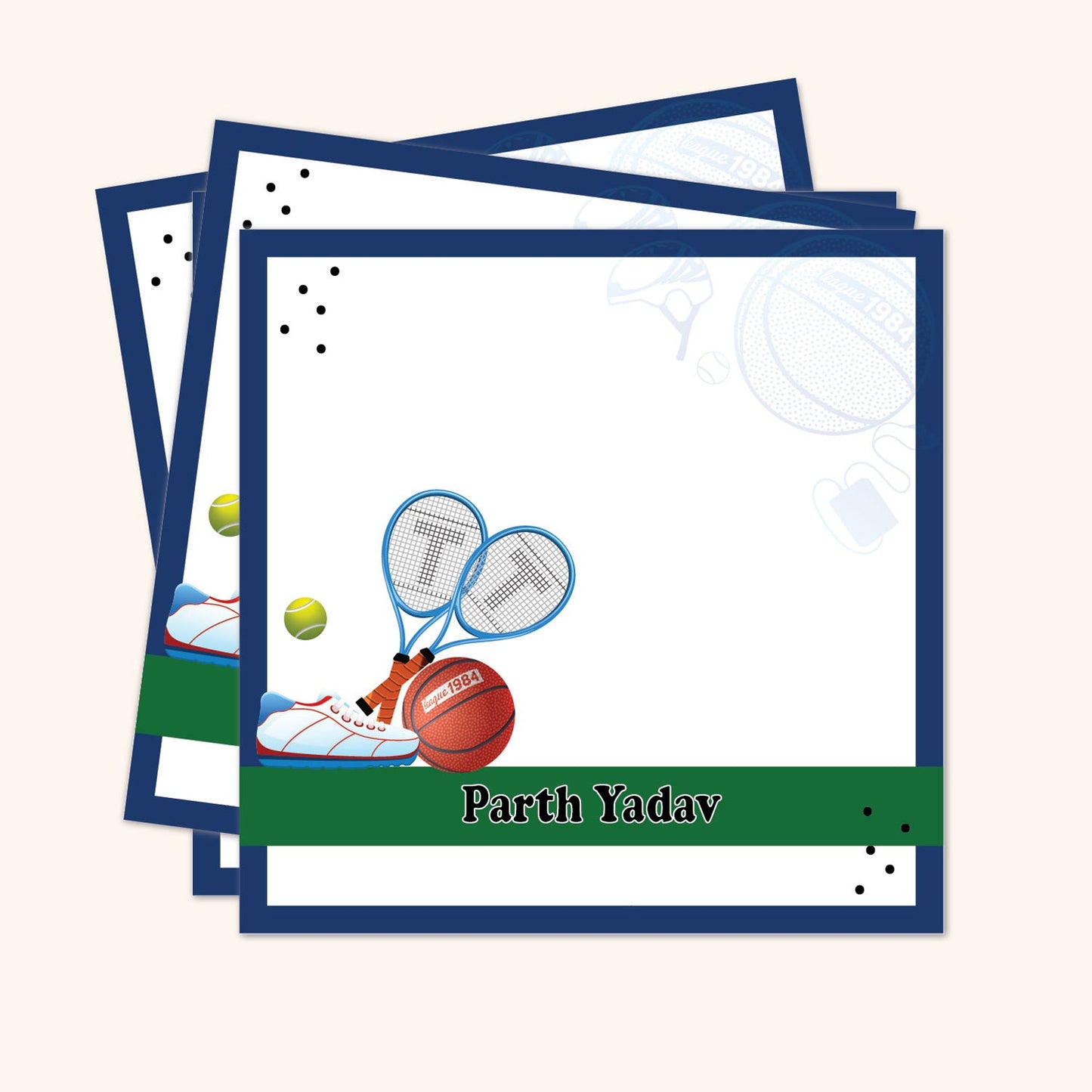 Square Gift Tags - Set of 24 | Personalised