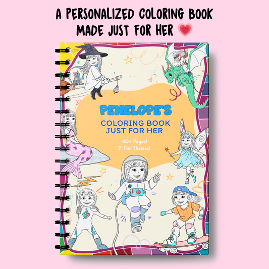 My Coloring Book, Just For Me!