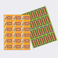 Sticker Sheet - Set of 2 - A4 Size