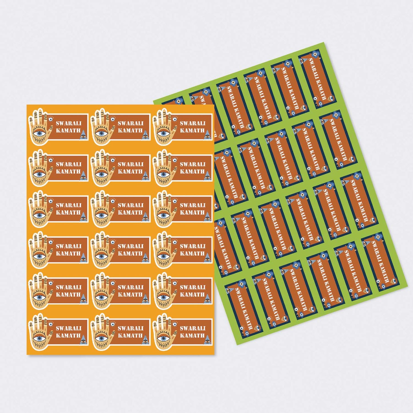 Sticker Sheet - Set of 2 - A4 Size