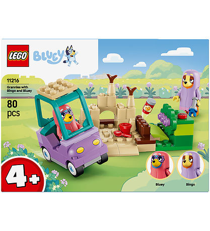 LEGO® Bluey - Old Ladies With Bingo And Bluey 11216 - 80 Parts