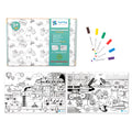 Doodle Placemats Set - Vehicle Series