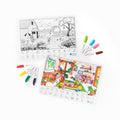 DOODLE PLACEMATS - FIND & COLOUR