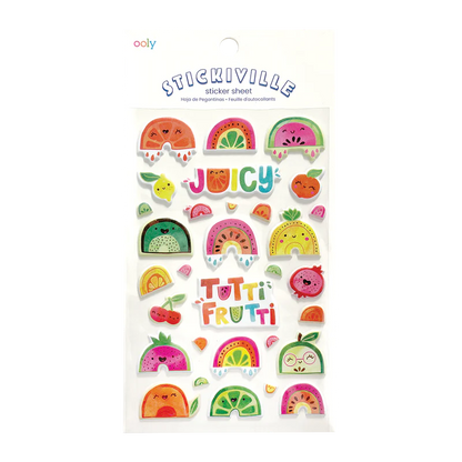 Stickiville Stickers: Tutti Fruitti - Standard (1 Sheet)