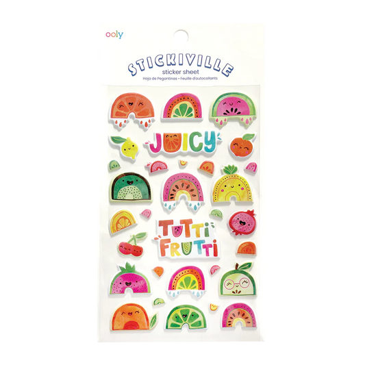 Stickiville Stickers: Tutti Fruitti - Standard (1 Sheet)