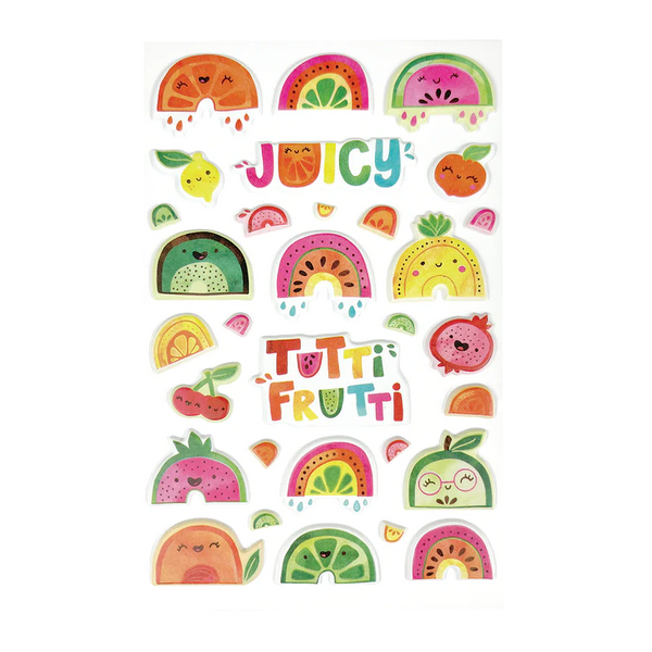 Stickiville Stickers: Tutti Fruitti - Standard (1 Sheet)