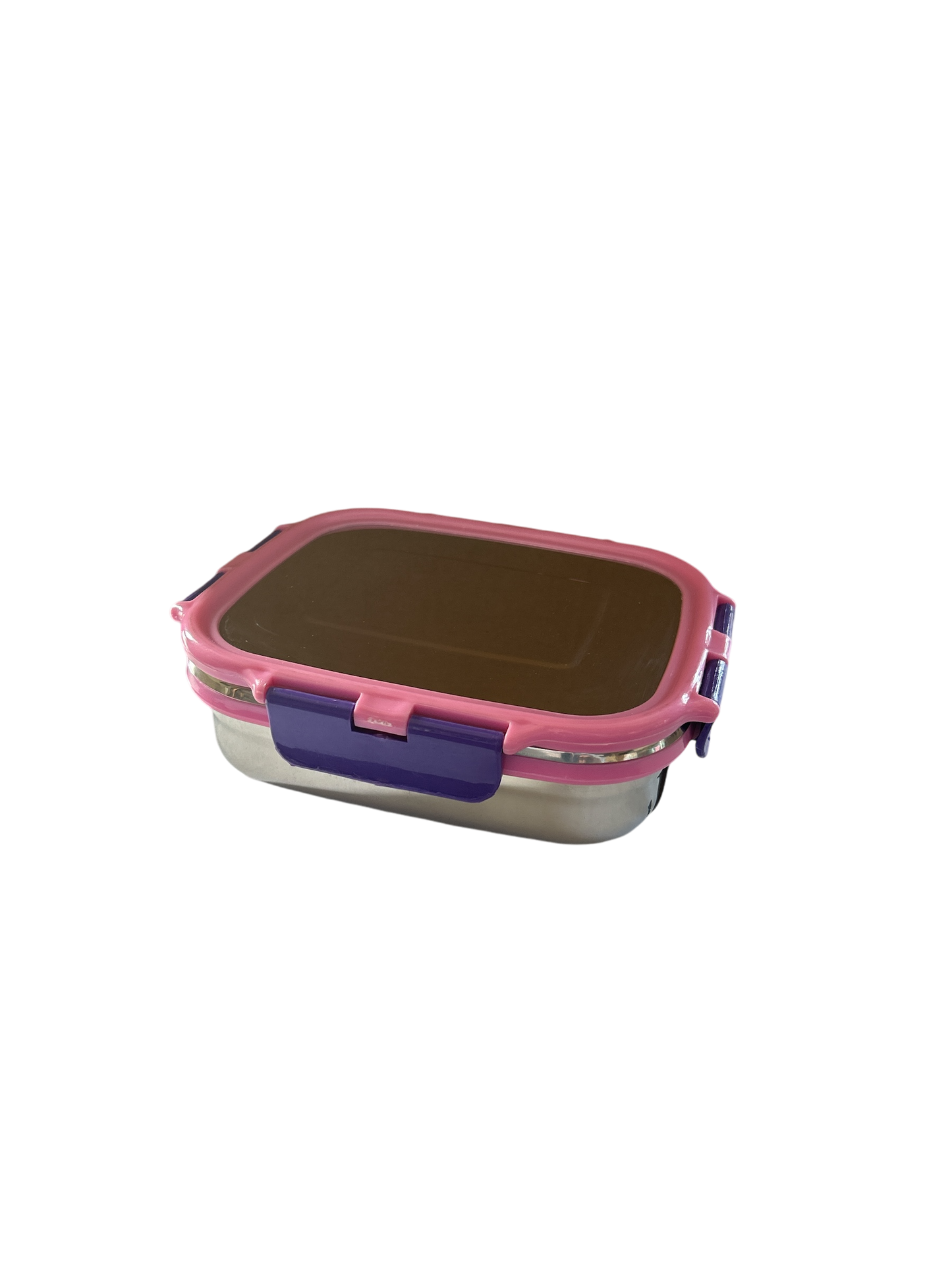Veigo Medium Stainless Steel Snacks Box - Pink + Purple | Limited Edition