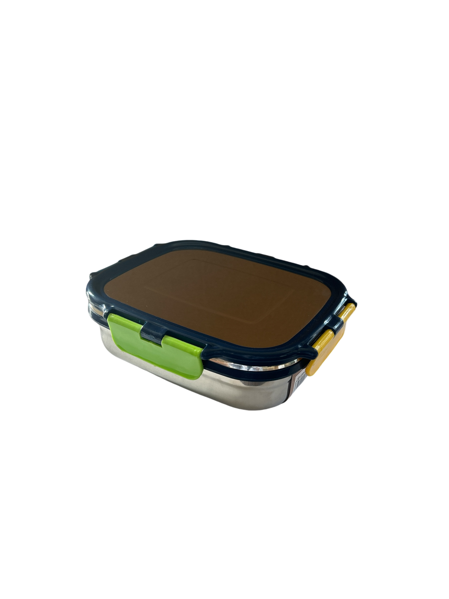 Veigo Medium Stainless Steel Snacks Box - Navy Blue | Rainbow Limited Edition