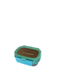 Veigo Small Stainless Steel Small Veg Box - Light Green Cyan | Limited Edition