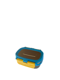 Veigo Small Stainless Steel Small Veg Box - New Blue + Yellow | Limited Edition
