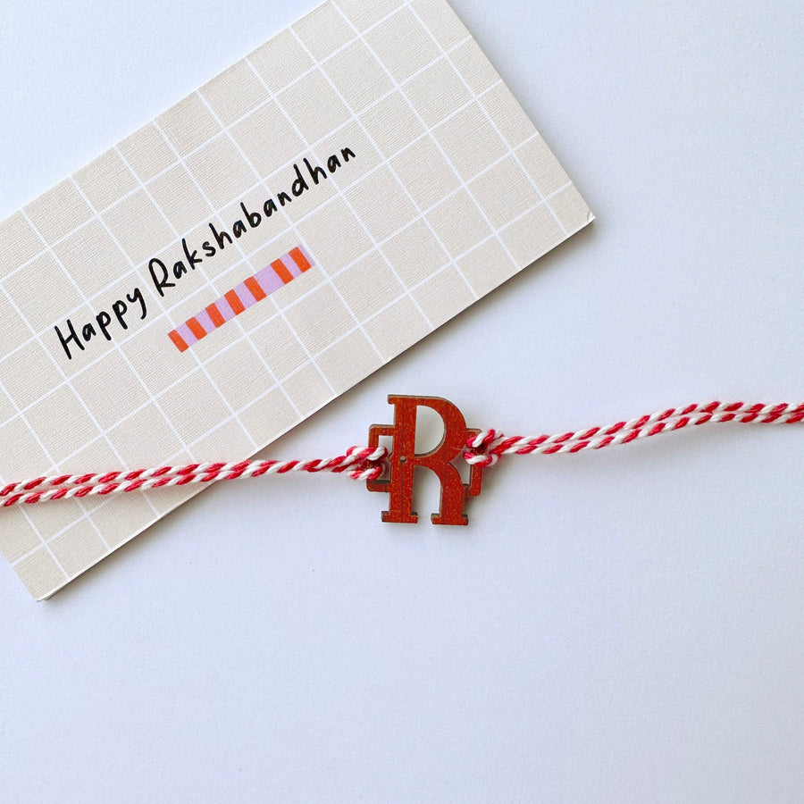 Personalised Name Rakhi | INITIAL