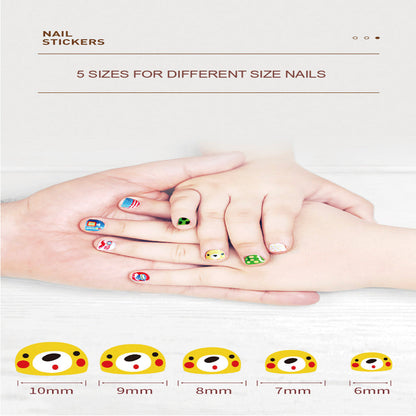 Jar Melo Nail Sticker For Sweet Little Ones-Arts & Crafts-Jarmelo-Toycra