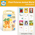 Jar Melo Pixel Pictures Colouring Books-Arts & Crafts-Jarmelo-Toycra