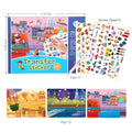Jar Melo Transfer Sticker Scenes Pads -Busy City-Arts & Crafts-Jarmelo-Toycra