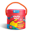 Jar Melo Washable Finger Paint Colors Set-Arts & Crafts-Jarmelo-Toycra
