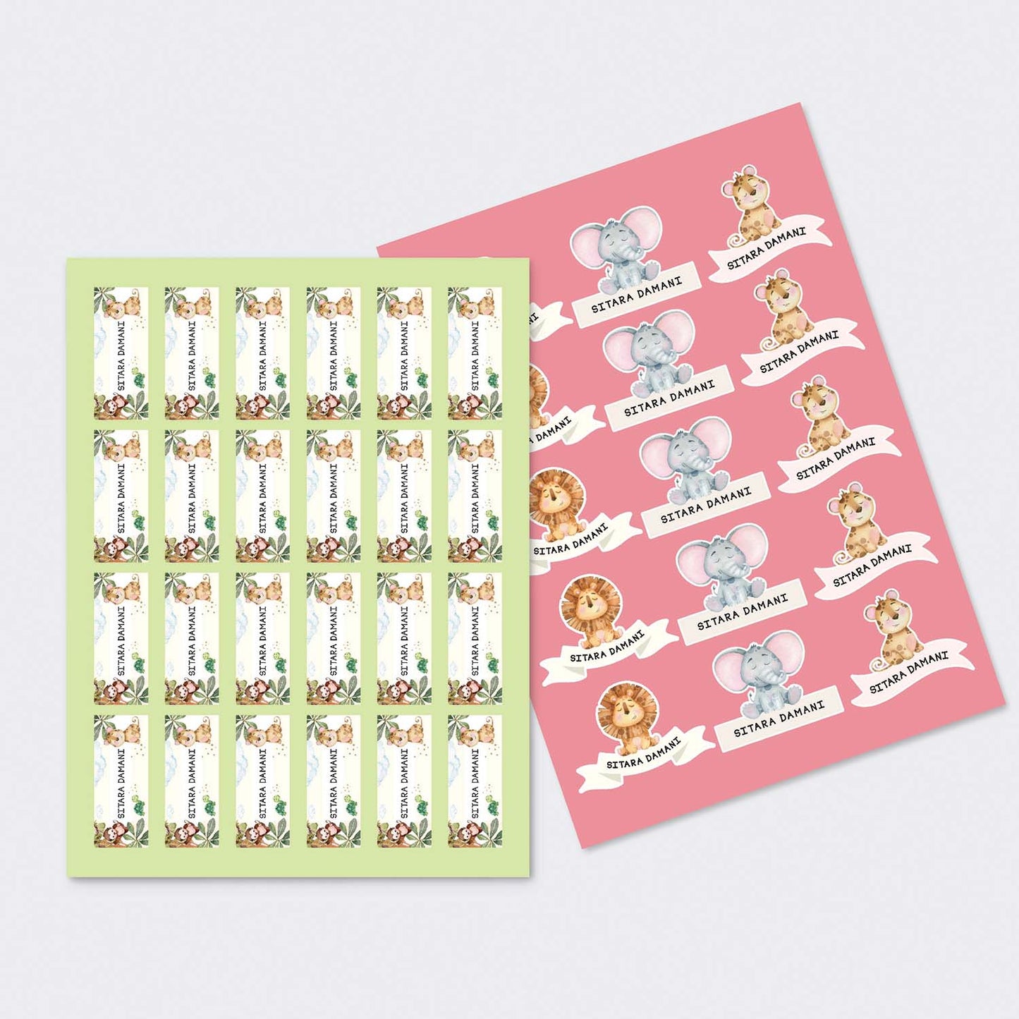 Sticker Sheet - Set of 2 - A4 Size