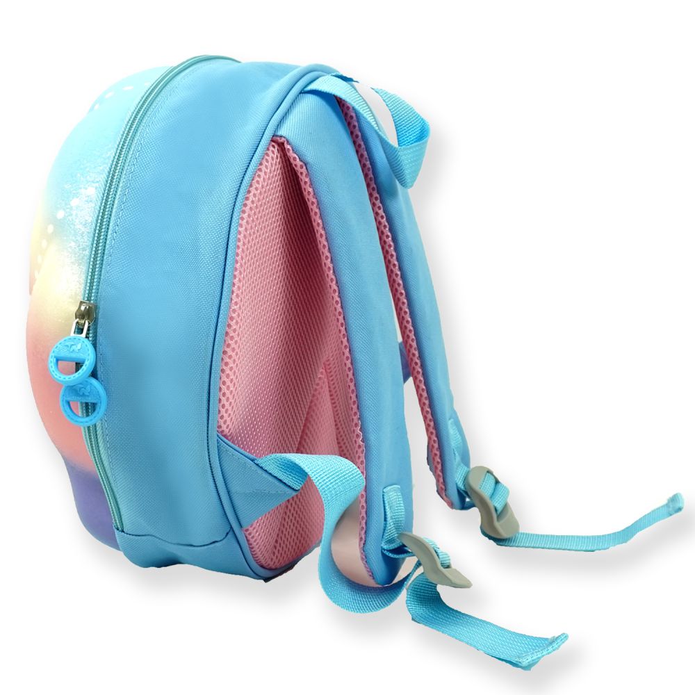 LittleSurprise Box, Mini Size Blue Shell Nursey and Early school Backpack for Pre toddlers, 2 years - 5 years