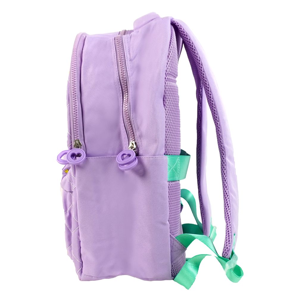 Little Surprise Box, 3pcs Purple Mini Heart Matching Backpack, Lunch Bag and Stationery Pouch