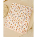 Little Surprise Box,  Puppy print muslin cotton blanket with 2 matching Napkins for Newborn & Infants