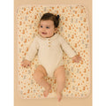 Little Surprise Box,  Puppy print muslin cotton blanket with 2 matching Napkins for Newborn & Infants