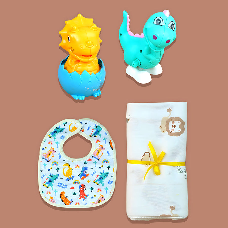 15 pcs Yellow Blessed Home cane basket Nuetral gender Newborn Hamper/Giftbox set for Newborn Baby Girl/Boy ,0-6 months